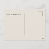 Feestelijke Kerst Western Paard Voeg bericht toe Feestdagenkaart (Achterkant)