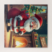 Feestelijke kerstaccenten voor thuis - Kerstversie Legpuzzel (Horizontaal)