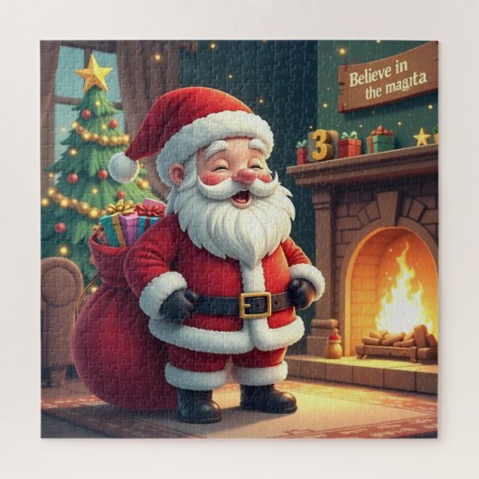 Feestelijke kerstaccenten voor thuis - Kerstversie Legpuzzel (Verticaal)