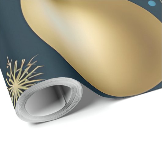 Feestelijke kerstballen inpakpapier (Rol Hoek)