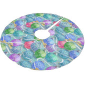 Feestelijke Kerstballen Kerstboom Rok (Gekanteld)