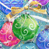 Feestelijke Kerstballen Kerstboom Rok