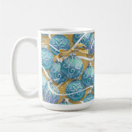 Feestelijke kerstballen Mok