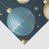 Feestelijke kerstballen tissuepapier (Detail)