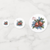 Feestelijke kerstbel Confetti (Voorkanten)