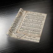 Feestelijke Kerstbladmuziek Compilatie Cadeaupapier