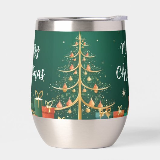 feestelijke kerstboom (Links)