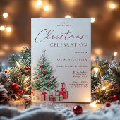 Feestelijke Kerstboom & Cadeaus Kerstfeest Kaart