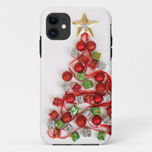 feestelijke kerstboom Case-Mate iPhone case (Achterkant)
