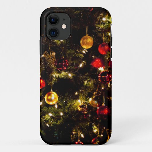 feestelijke kerstboom Case-Mate iPhone case (Achterkant)