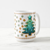 Feestelijke Kerstboom Cookie Mok (Voorkant rechts)