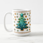 Feestelijke Kerstboom Cookie Mok (Links)