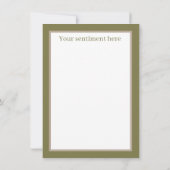 feestelijke kerstboom kinderen geven gevoel notitiekaartje (Achterkant)