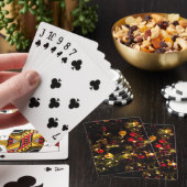 feestelijke kerstboom pokerkaarten (Insitu)