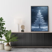 Feestelijke Kerstboom Poster