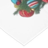 feestelijke kerstboom tafelkleed (Gekanteld)