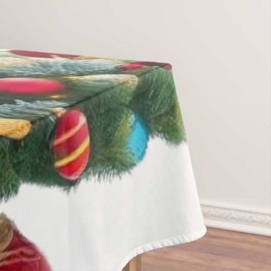 feestelijke kerstboom tafelkleed (Voorbeeld)