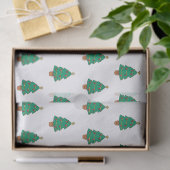 feestelijke kerstboom tissuepapier (Geschenk)