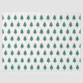 feestelijke kerstboom tissuepapier (Voorkant)