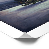 Feestelijke Kerstboom Wall Art Poster (Hoek)