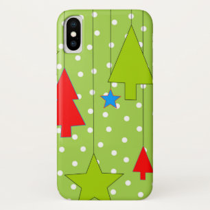 Feestelijke kerstboomprint Case-Mate iPhone case