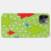 Feestelijke kerstboomprint Case-Mate iPhone case (Achterkant (horizontaal))