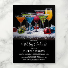 Feestelijke Kerstborrel Kaart