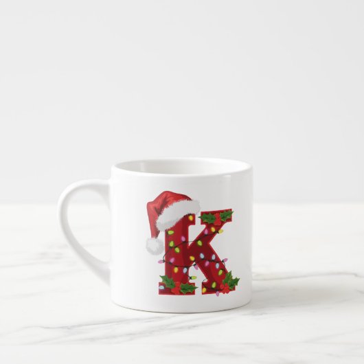 Feestelijke Kerstbrief K Mok (Links)