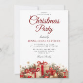 Feestelijke kerstcadeaus Corporate kerstfeest Kaart (Voorkant)