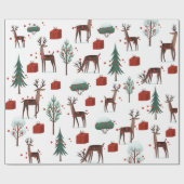 feestelijke kerstcadeaus voor kerstcadeautjes cadeaupapier (Vlak)