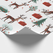 feestelijke kerstcadeaus voor kerstcadeautjes cadeaupapier (Hoek)