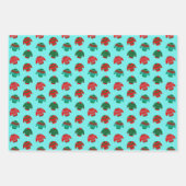 feestelijke kerstcadeautjes met een lomp van Sweat Inpakpapier Vel (Voorkant 3)