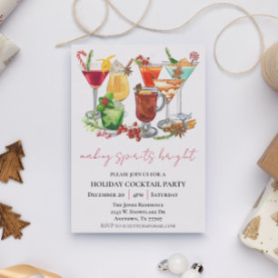 Feestelijke Kerstcocktailparty om de Geest Ergens  Kaart