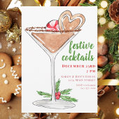 Feestelijke Kerstcocktails Martini Kaart