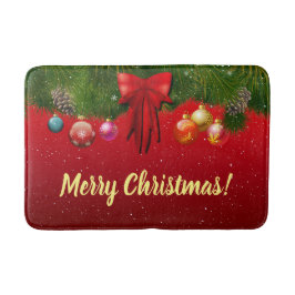 Feestelijke Kerstdecoraties Badmat