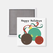 feestelijke kerstdecorratie magneet (Voorkant / Achterkant)