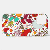 Feestelijke kerstelementen Naadloos ontwerp Case-Mate iPhone Case (Achterkant (horizontaal))