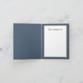 Feestelijke kerstengel voeg bericht toe  feestdagen kaart (Binnen)