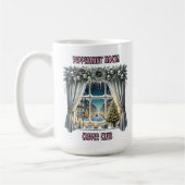 Feestelijke kerstetalage koffiemok (Links)