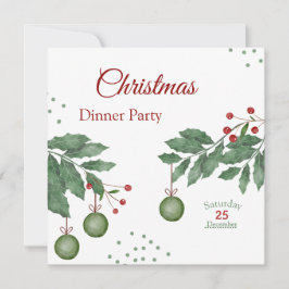 feestelijke kerstfeestdag aankondiging