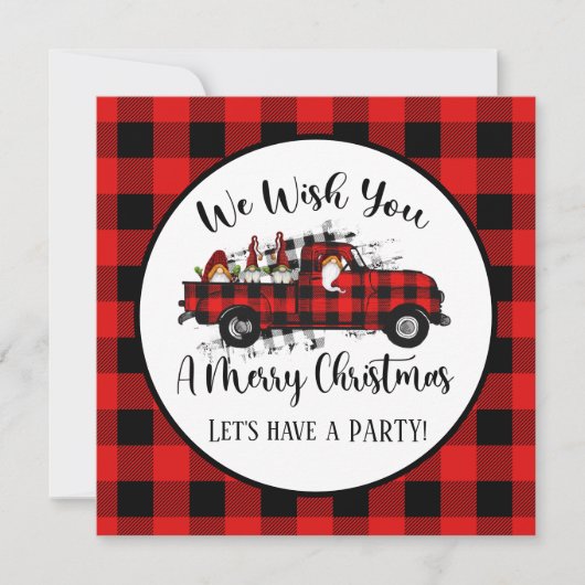 feestelijke kerstfeestdag kaart (Voorkant)