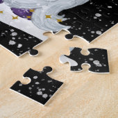 feestelijke kerstfeestdag legpuzzel (Zijkant)