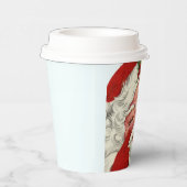 feestelijke kerstfeestdag papieren bekers (Rechts)