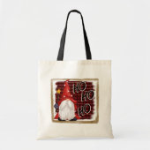 feestelijke kerstfeestdag tote bag (Voorkant)