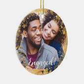 feestelijke kerstFeestdagen foto Keramisch Ornament (Rechts)