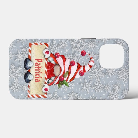 feestelijke kerstfeestelijke kerstfeestelijke naam Case-Mate iPhone case (Achterkant (horizontaal))