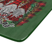 feestelijke kerstfeestelijke koepel snijplank (Hoek)