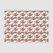 feestelijke kerstfeestpartij tissuepapier (Voorkant)