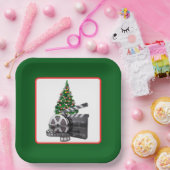 feestelijke kerstfilm Bord voor feestartikel (Feest)