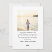 Feestelijke kerstfoto's Roze groene ruit Feestdagenkaart (Achterkant)